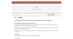 Desktop Screenshot of examchoice.com.au